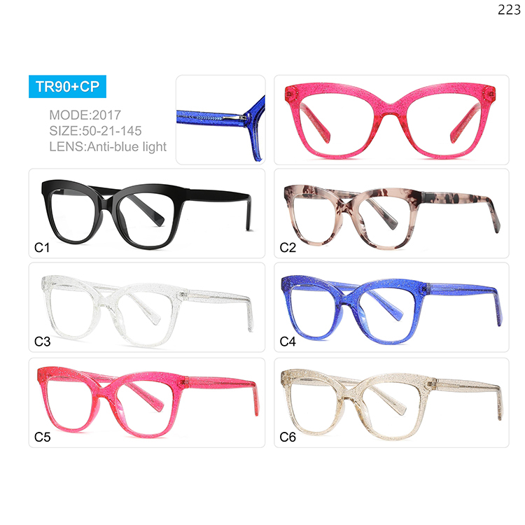 2012-18 Unisex Design Ready Stock TR90 Material Blue Light Protected Glass (3)