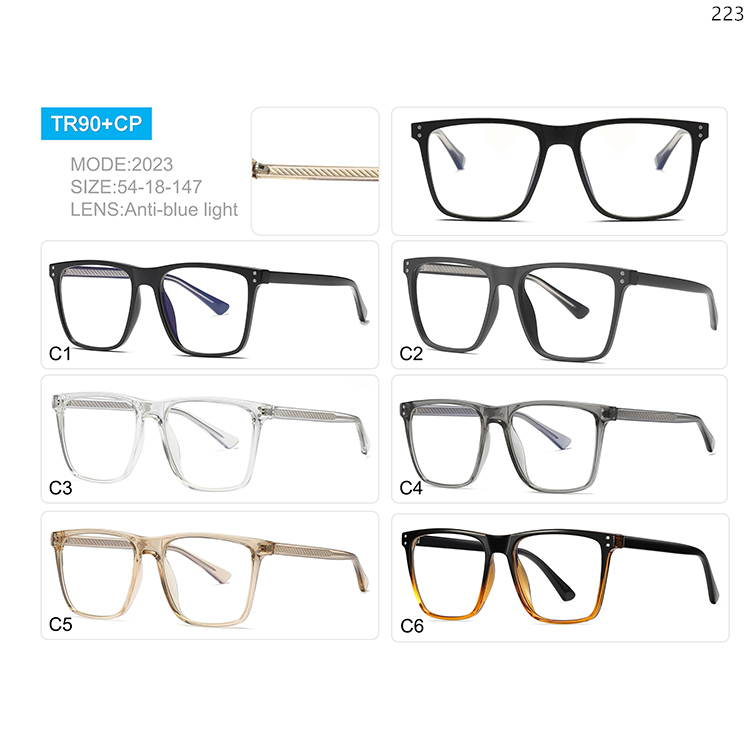2020-27 TR+CP Computer Anti Blue Ray Optical Eyeglasses with Custom Logo (4)