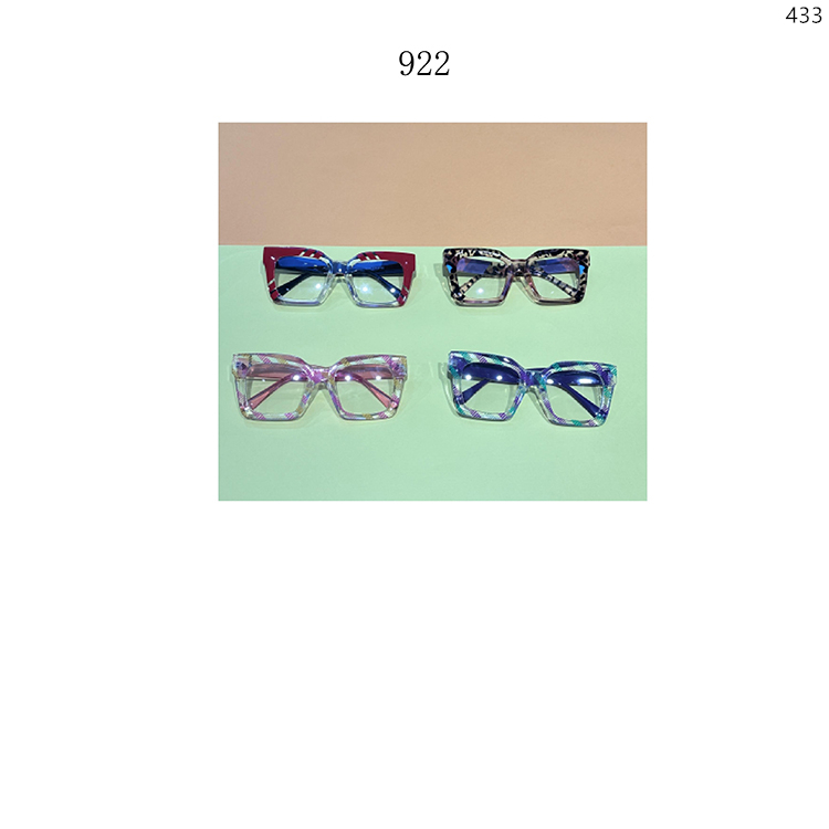 2412 Elegant Style Women Eyeglass Frames With Custom Logo Package armações ópticas (7)