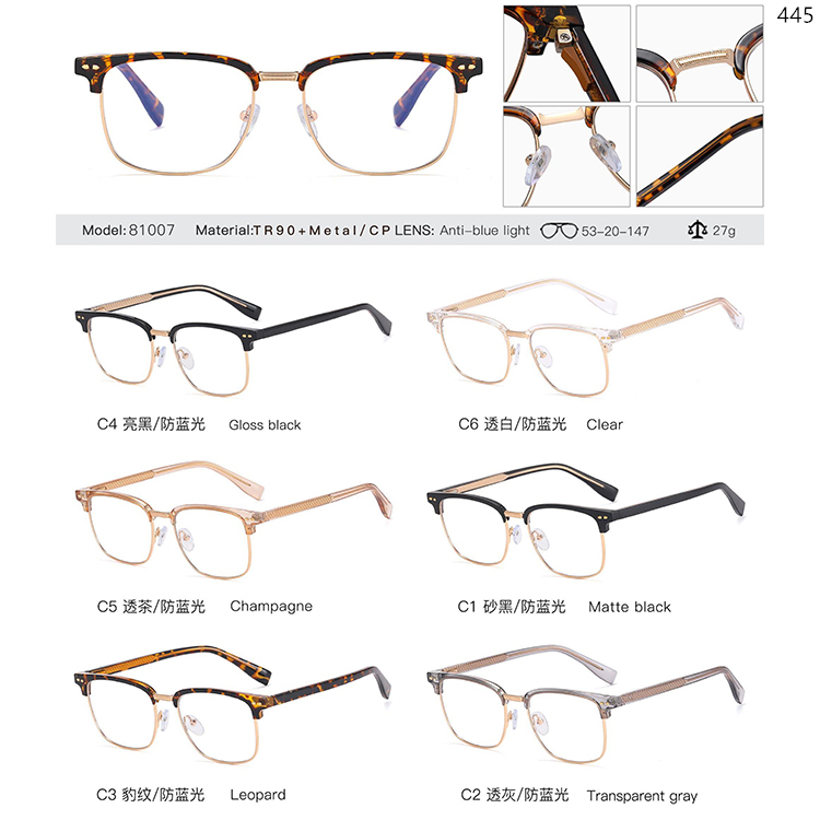 81007-1062 Fashion CP Material Optical Glasses With Cateye Frame (1)