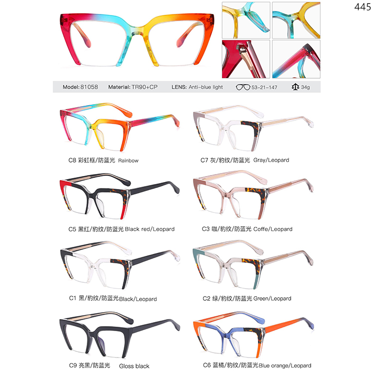81007-1062 Fashion CP Material Optical Glasses With Cateye Frame (2)