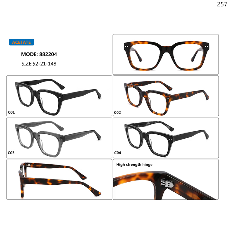 882201-05 Acetate Thick-framed Optical Glasses Optiká Gyalía with High Strength Metal Hinge (3)