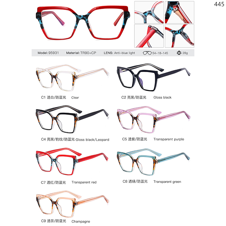 95930-97688 TR90+CP Material Optical Frame Ready In Stock Brasilien (2)