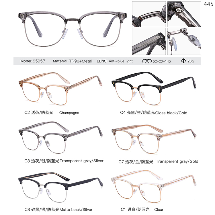 95930-97688 TR90+CP Material Optical Frame Ready In Stock Brasilien (3)