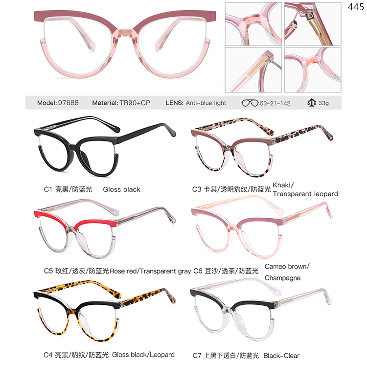 95930-97688 TR90+CP Material Optical Frame Ready In Stock Brasilien (5)