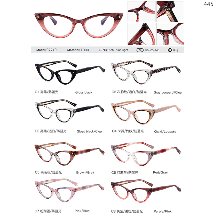 97715-97726 Durability Style Optical Eyewear Glasses OEM Service (2)