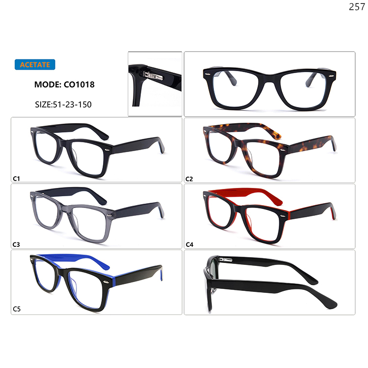 CO1015-19 Good Quality In Stock Acetate Optical Frames Spectacles for Women and Men (4)
