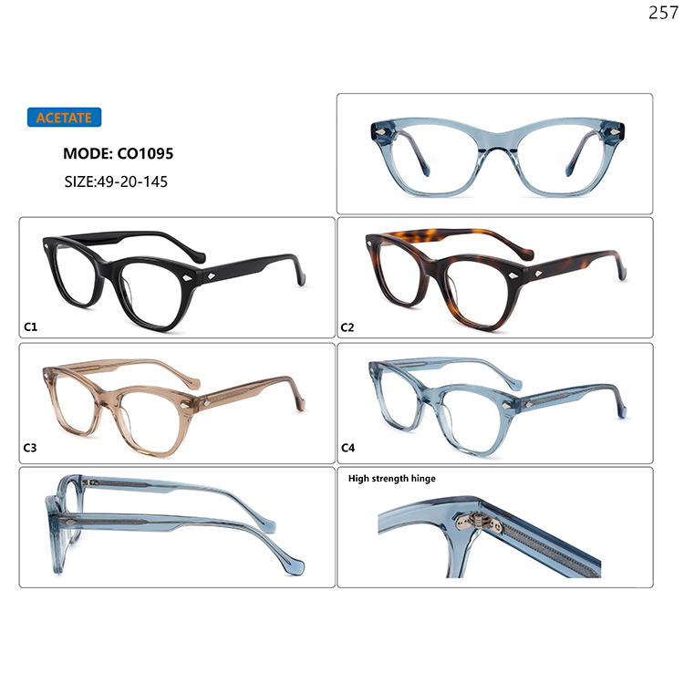 CO1095-100 Hot Vintage Design Spectacle Glasses Lunettes Optiques Goods In Stock (1)