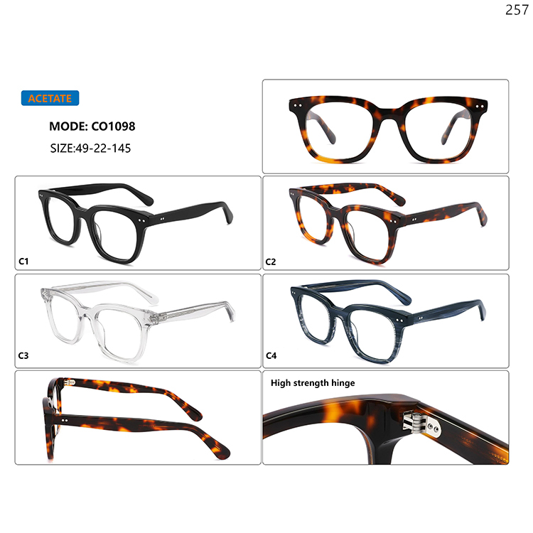 CO1095-100 Hot Vintage Design Spectacle Glasses Lunettes Optiques Goods In Stock (4)