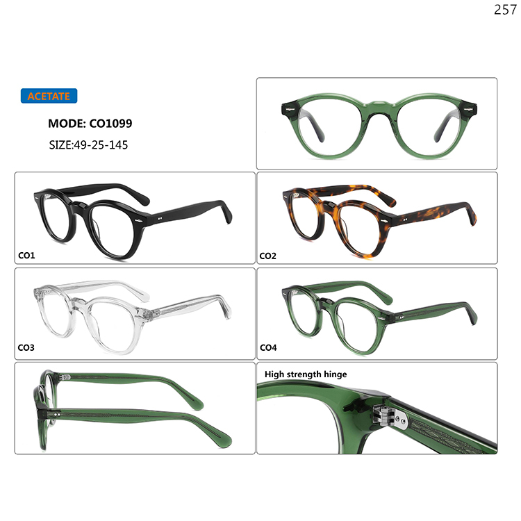 CO1095-100 Hot Vintage Design Spectacle Glasses Lunettes Optiques Goods In Stock (5)