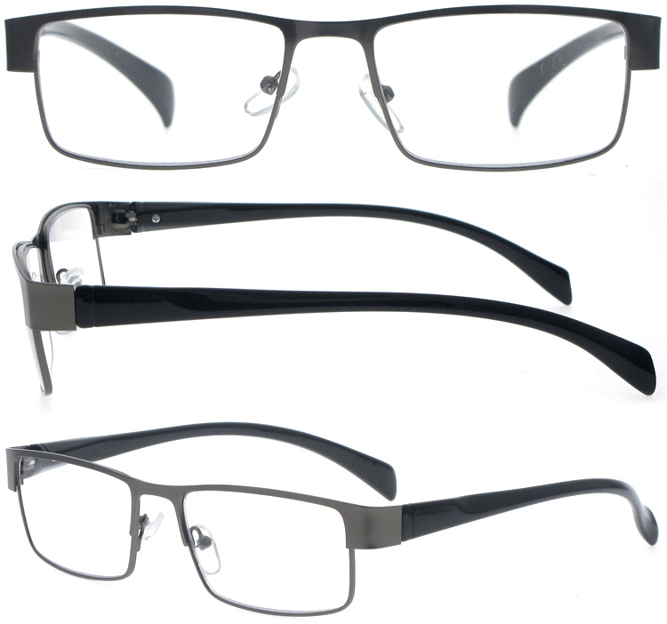 DRM164003 Classic Design Metal Reading glasses for Offi (1)