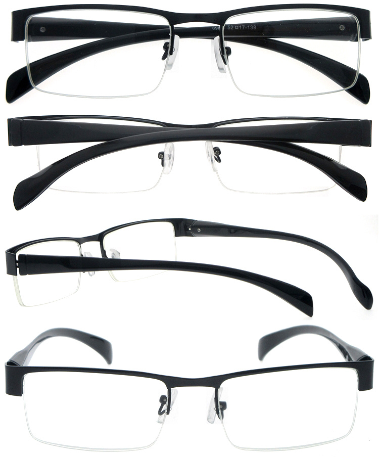 DRM164004 High Quality Metal Reading glasses for Half-R ( (5)