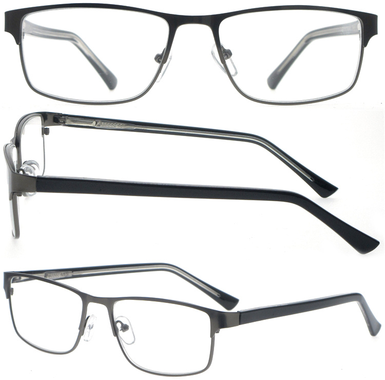 DRM164007 Full frame Metal Reading Glasses With Men Des (1)