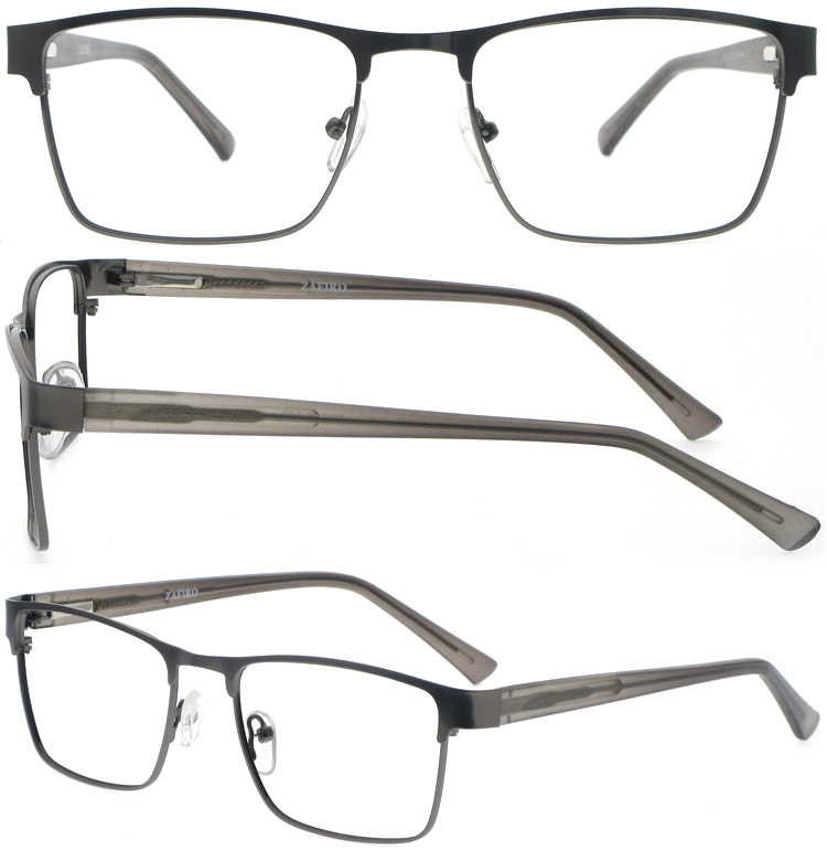 DRM164010 Rectangle Frame Reading Glasses With CP mater (1)