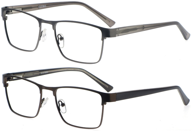 DRM164010 Rectangle Frame Reading Glasses With CP mater ( (5)
