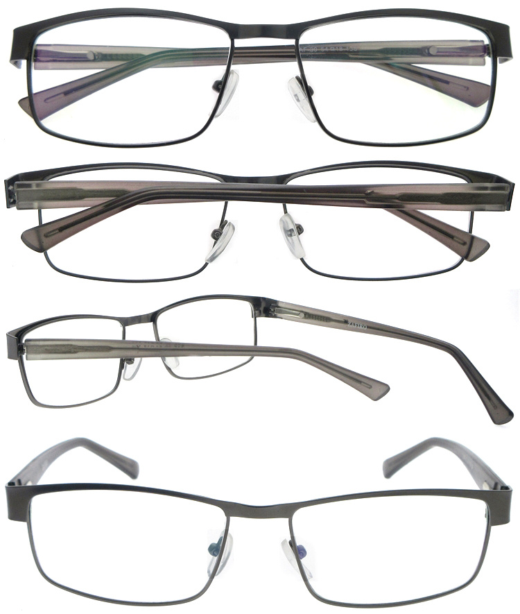 DRM164018 Full Frame Metal Reader With Men Design (5)