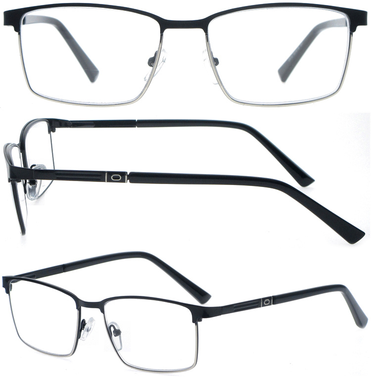 DRM164028 Featherlight Metal Readers With Full-Rim Fram (1)