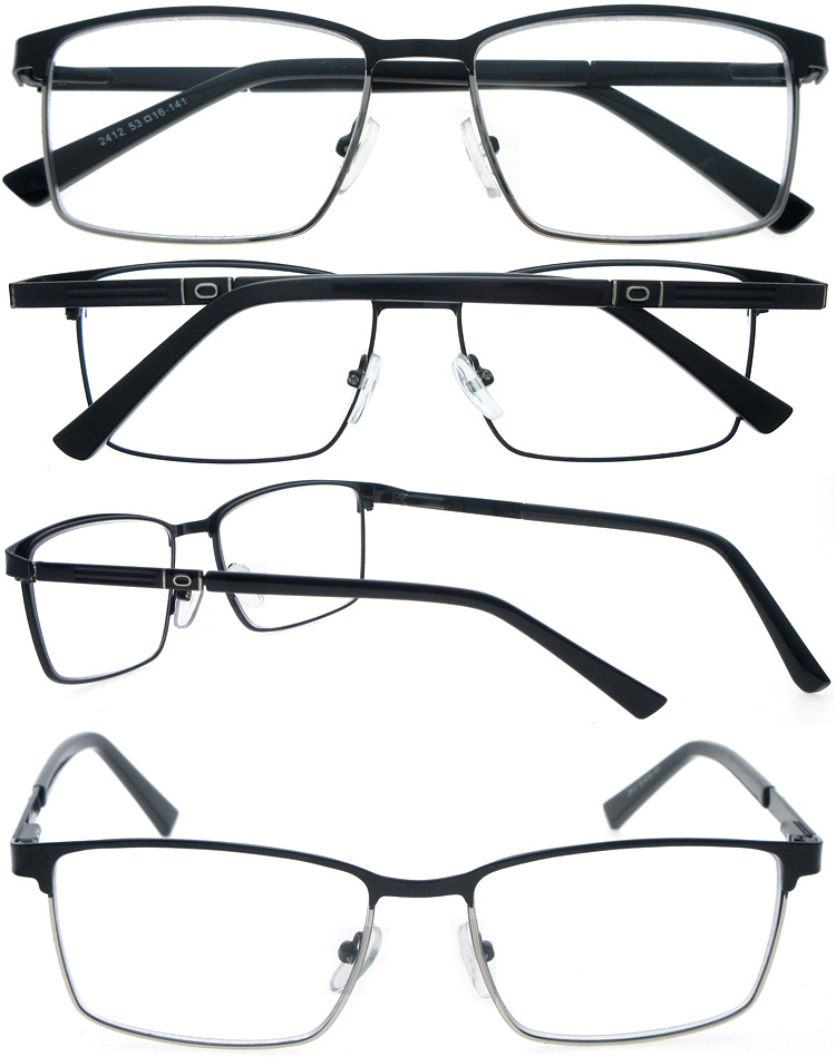 DRM164028 Featherlight Metal Readers With Full-Rim Fram ( (5)