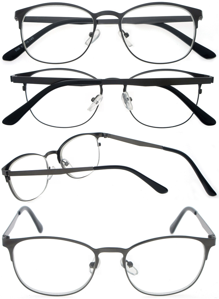 DRM164033 Vintage Unisex Metal Reading Glasses Read Magnifiers (5)