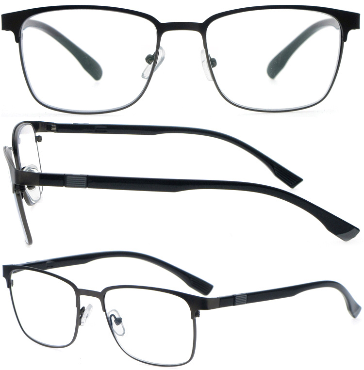 DRM164035 Metal Reading Magnifying Glasses with TR90 Legs (1)