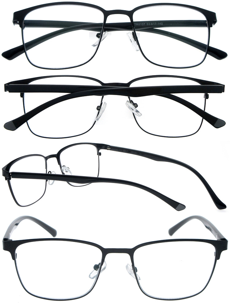 DRM164037 Metal+TR90 Reading Glasses Occhiali da lettura (5)