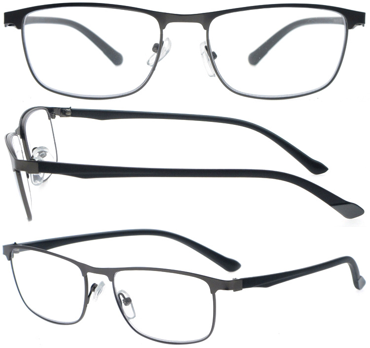 DRM164038 Metal Reader Magnifiers Gafas de lectura with TR90 Legs (1)