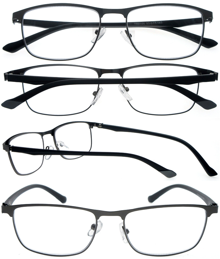 DRM164038 Metal Reader Magnifiers Gafas de lectura with TR90 Legs (5)