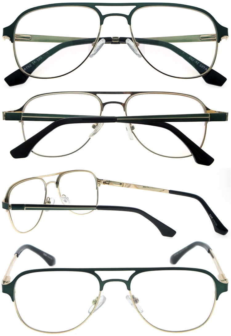 DRM164043 Double Bridge Classic Aviator Style Presbyopia Reading Glasses (5)