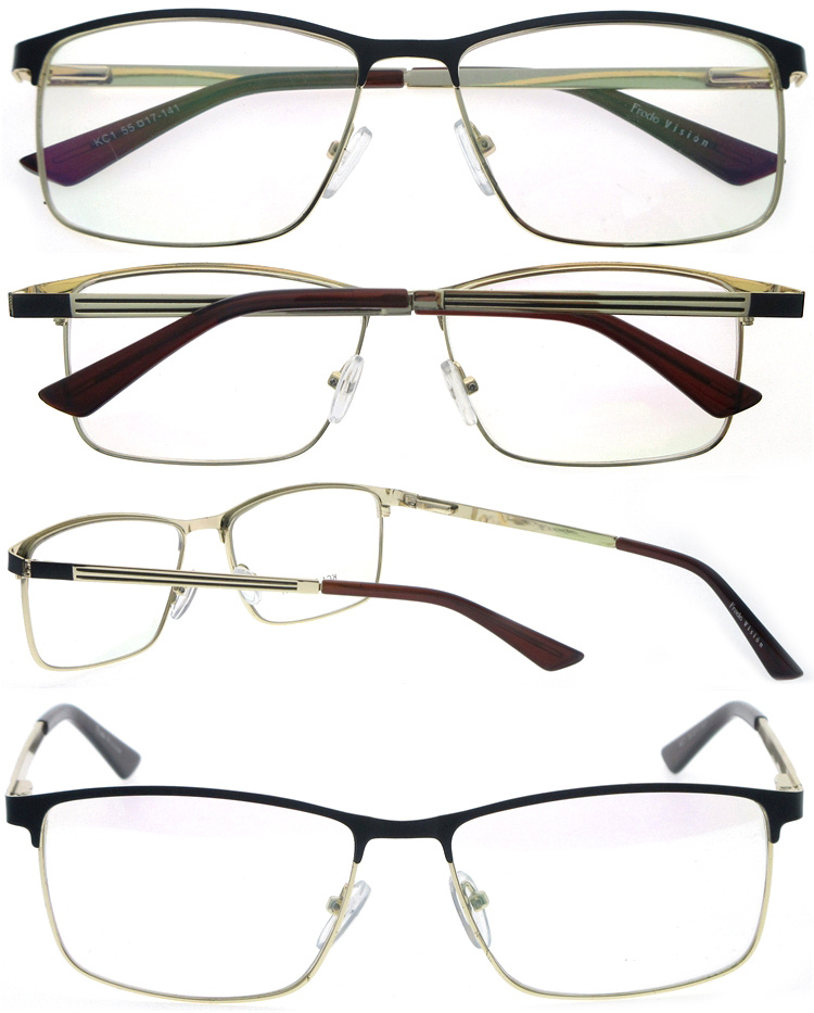 DRM164052 Metal Presbyopia Reading Glasses with Spring Hinges (5)