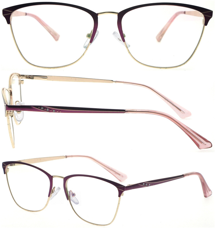 DRM164062 Stylish Metal Granny Reading Glasses with Diamond Decoration (1)