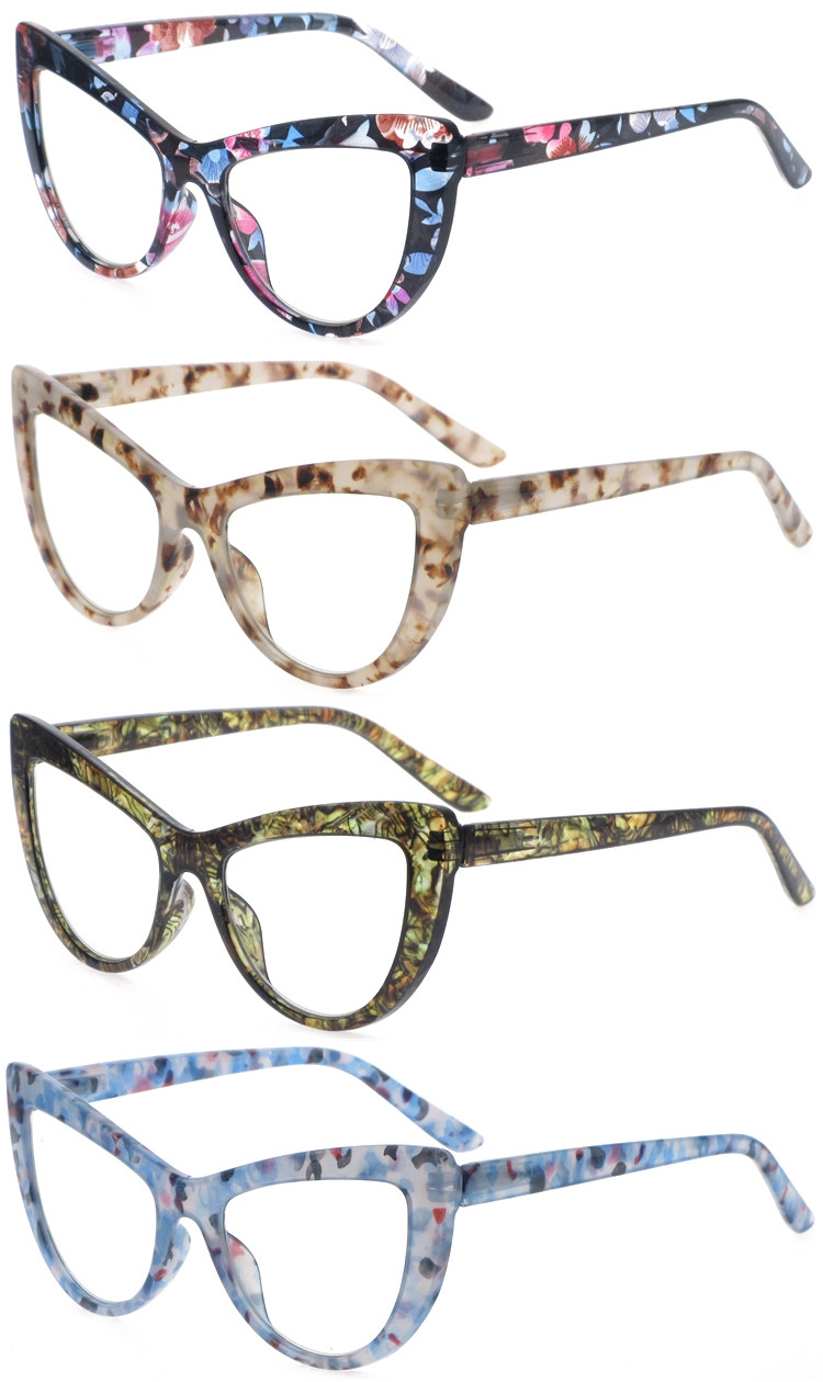 DRP102280 High Quality Reading Glasses Frame With Tortoise Pattern (2)
