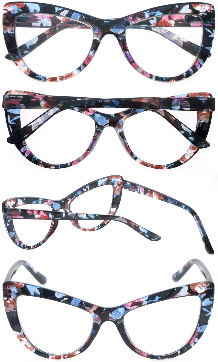 DRP102280 High Quality Reading Glasses Frame With Tortoise Pattern (3)