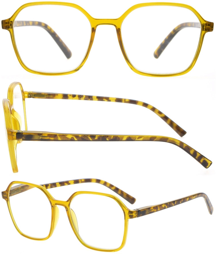 DRP102284 High Power Reading Glasses With Transparent Color (1)