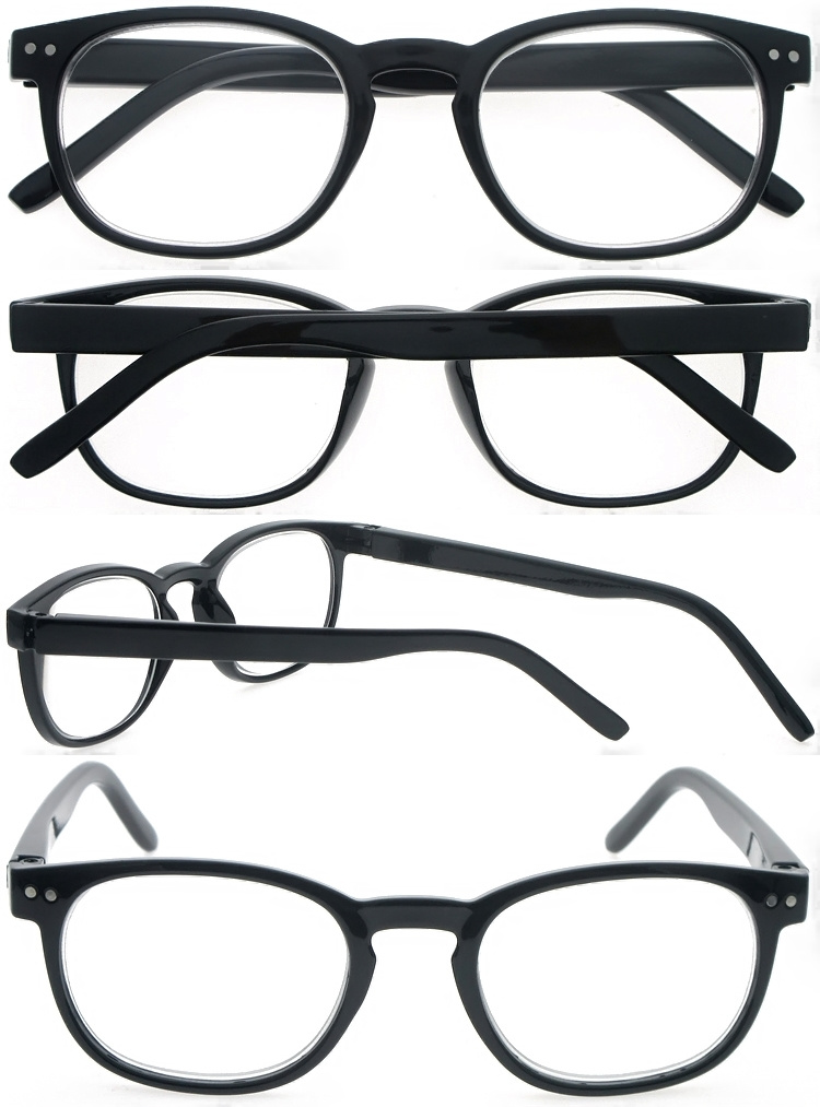 DRP102290 Custom Designer Reading Glasses Plastic Read Glasses Magnifiers (3)