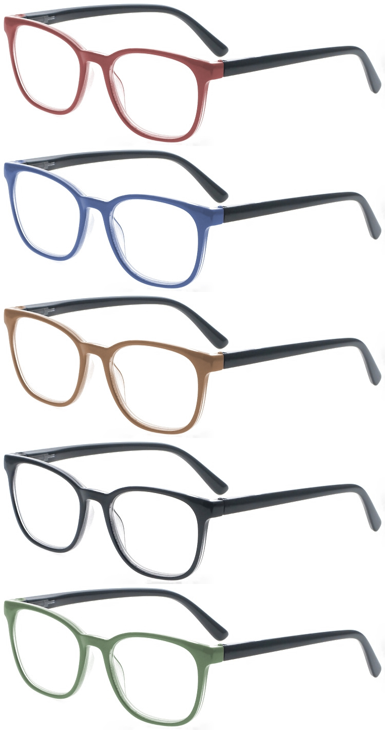 DRP102306 Oversized Unisex PC Read Glasses Readers with Custom Logo (2)