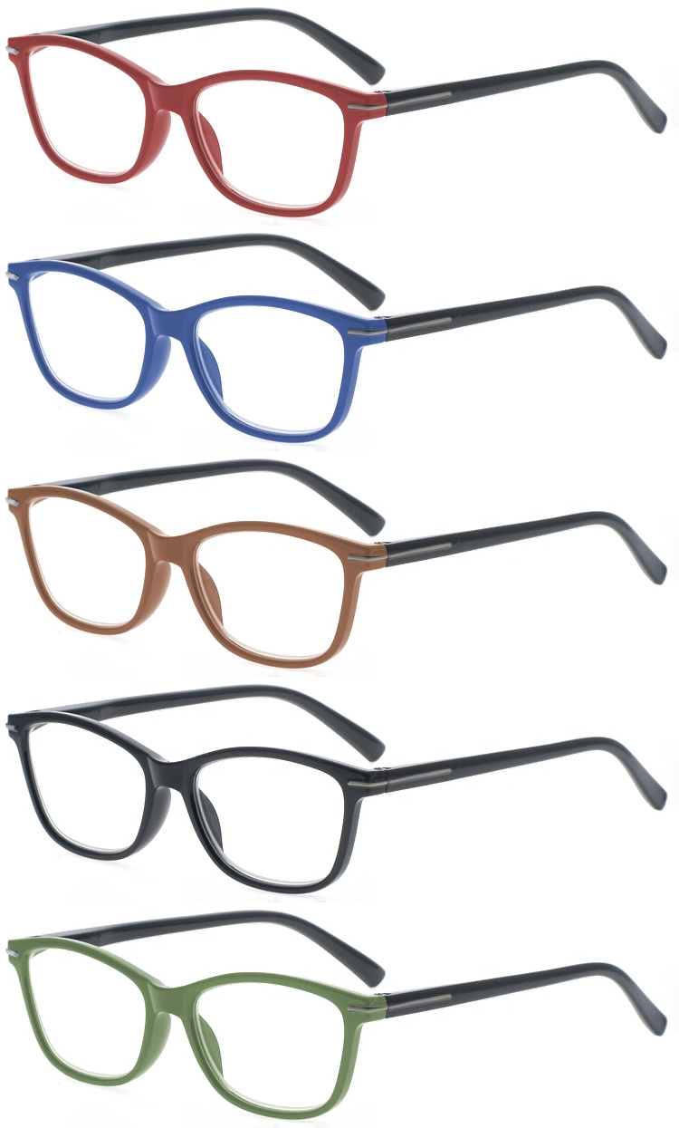 DRP102311 PC Reader Glasses Frame with Customizable Reading Eyeglasses (2)
