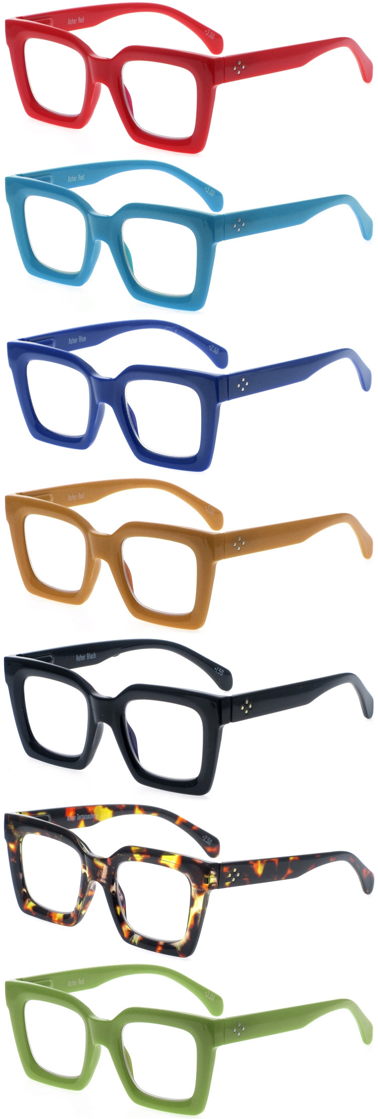 DRP127172 Progressive Reading Glasses With Oversized Style (2)