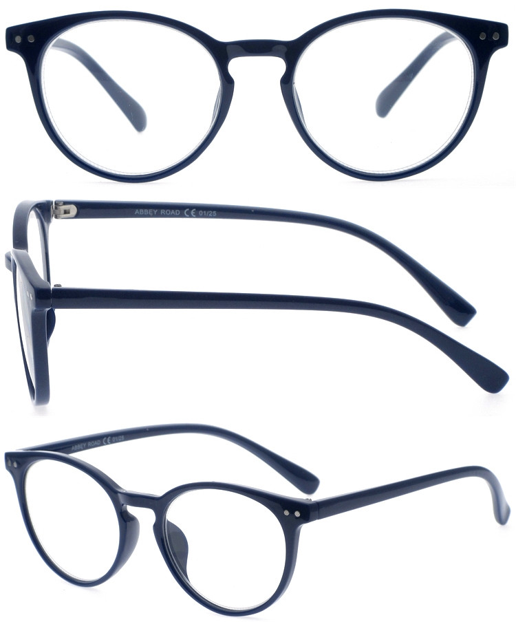 DRP127176 Retro Vintage Style Eyeglasses Reader With Double Color (1)
