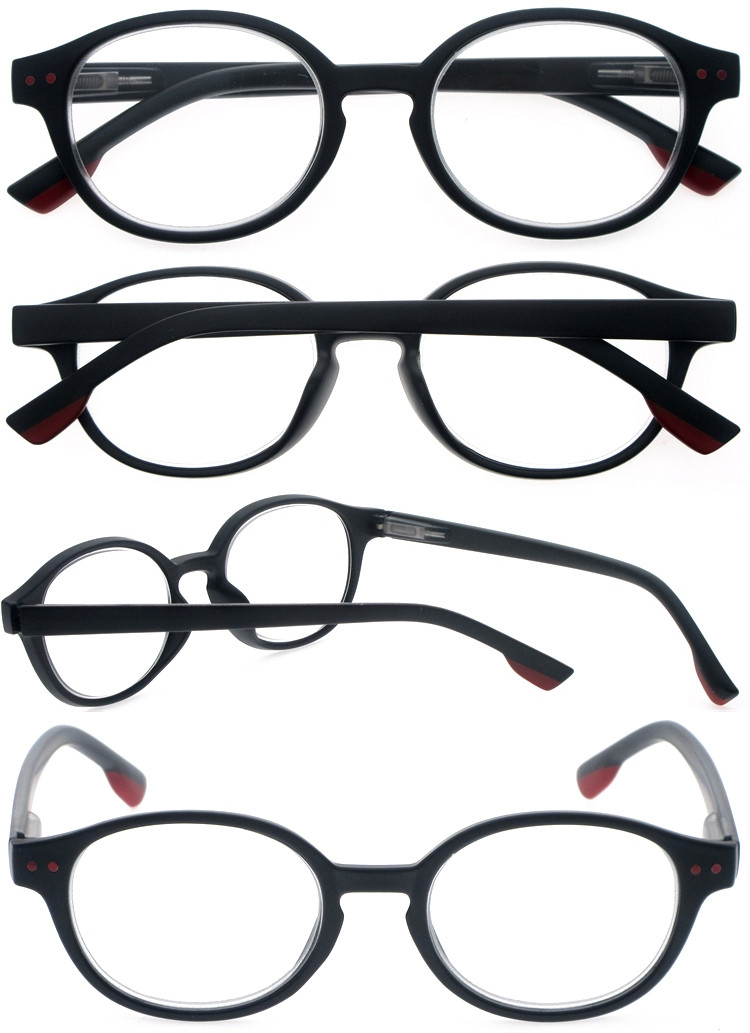 DRP127182 Anti Fatigue Reading Glasses With Unisex Design (3)