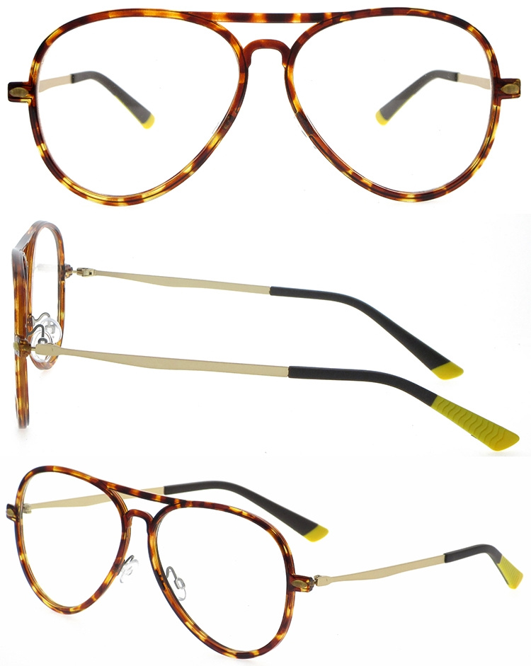 DRP131162 Double Bridge Oversized Wholesale Reading Glasses Specs Magnifiers PC with Metal Legs (1)