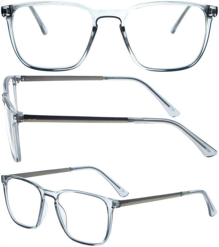 DRP317007 Vintage Oversized Frame PC+Metal Reading Glasses (1)