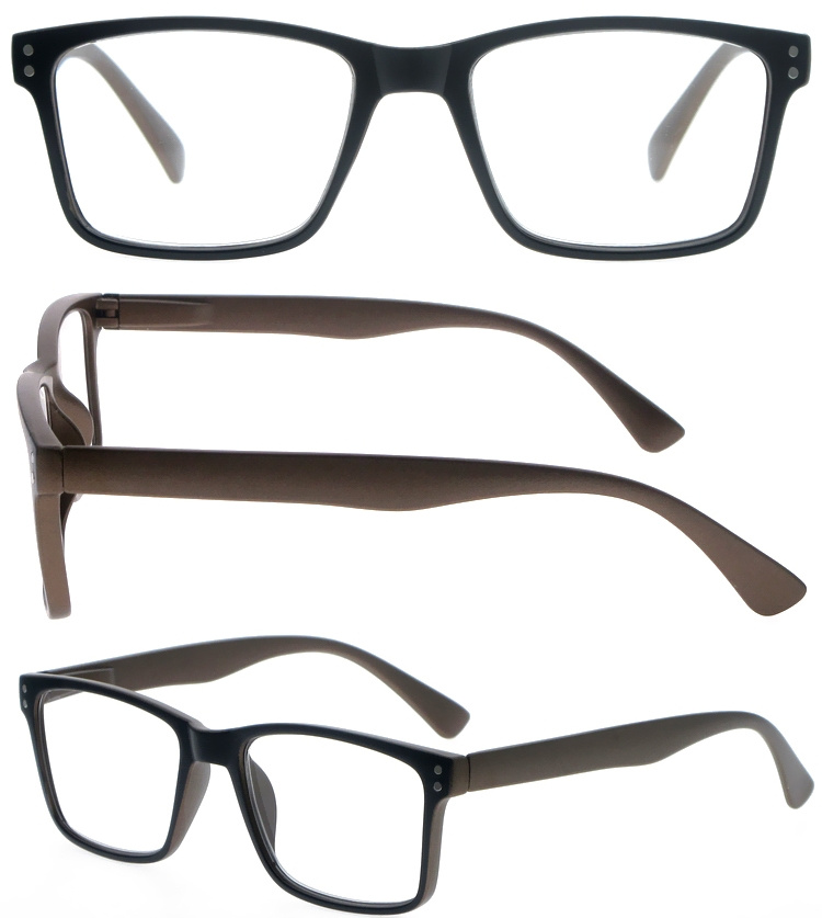 DRP317021 Classic Design Reading Glasses With Custom Logo Print (1)
