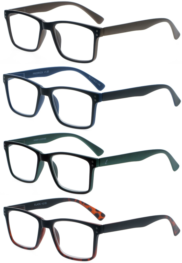 DRP317021 Classic Design Reading Glasses With Custom Logo Print (2)