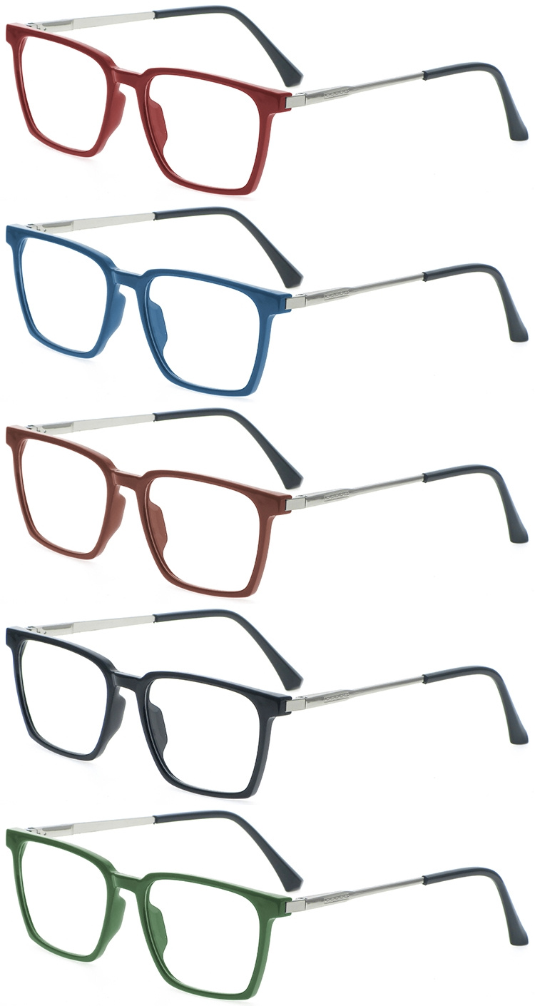 DRP322083 Plastic Unisex Wholesale Reading Glasses with Metal Spring Hinges (2)
