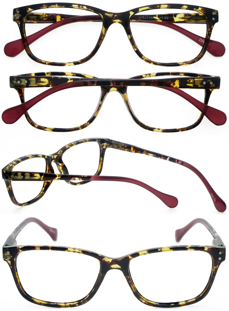 DRP439007 Double Colors Reading Presbyopia Glasses with Packaging Customization (3)