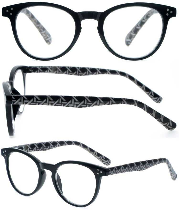 DRP439010 Vintage Style Read Eyeglasses Lesebrille with Custom Logo (1)