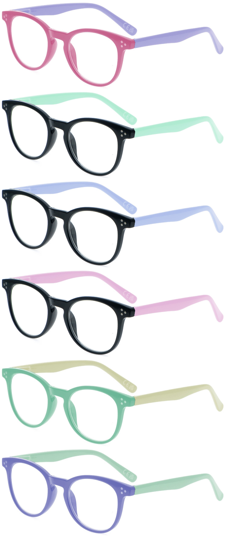 DRP439010 Vintage Style Read Eyeglasses Lesebrille with Custom Logo (3)