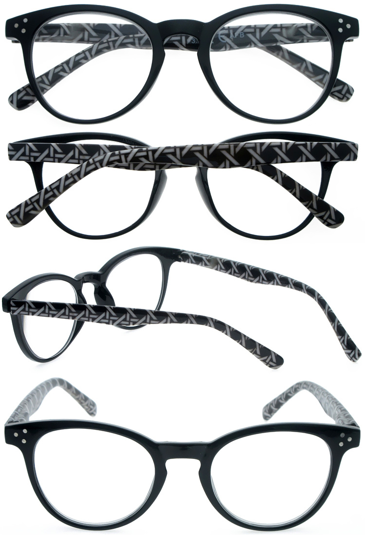 DRP439010 Vintage Style Read Eyeglasses Lesebrille with Custom Logo (4)