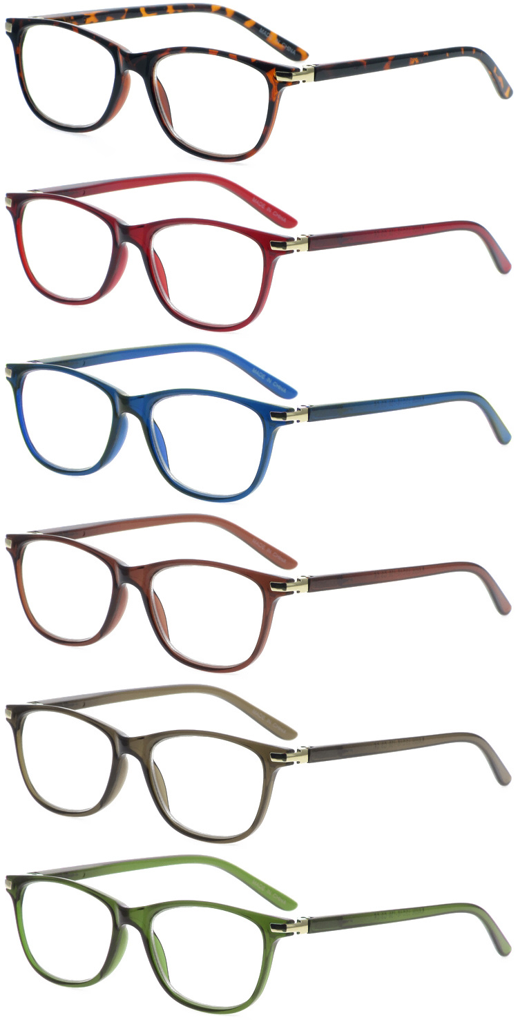 DRP439013 Unisex Presbyopia Eyewear Read Eyewear with Metal Decoration (2)