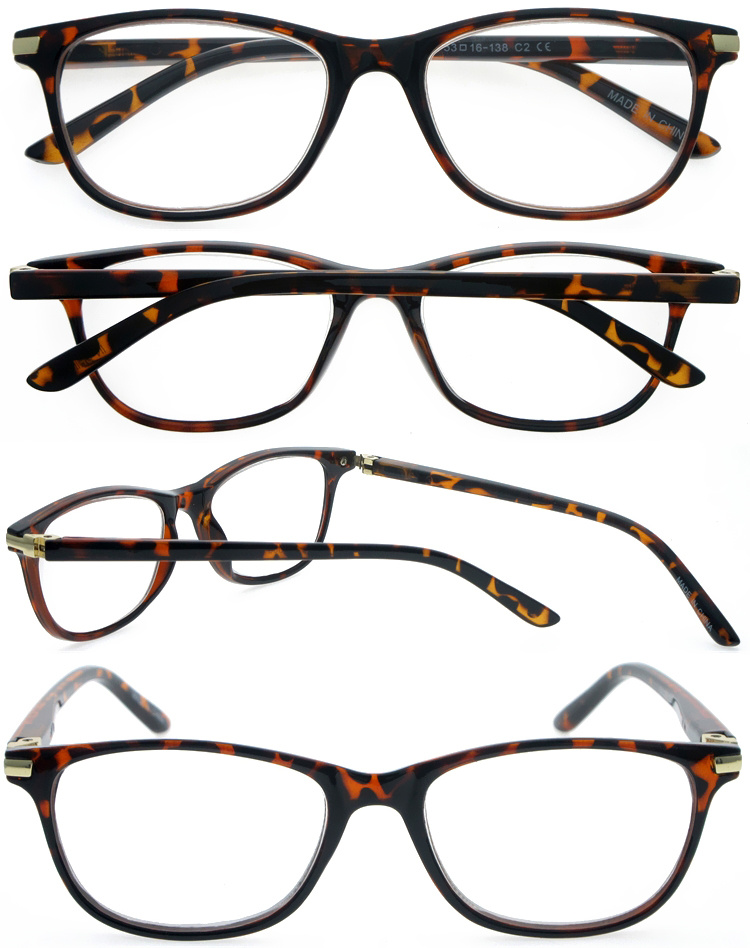 DRP439013 Unisex Presbyopia Eyewear Read Eyewear with Metal Decoration (3)